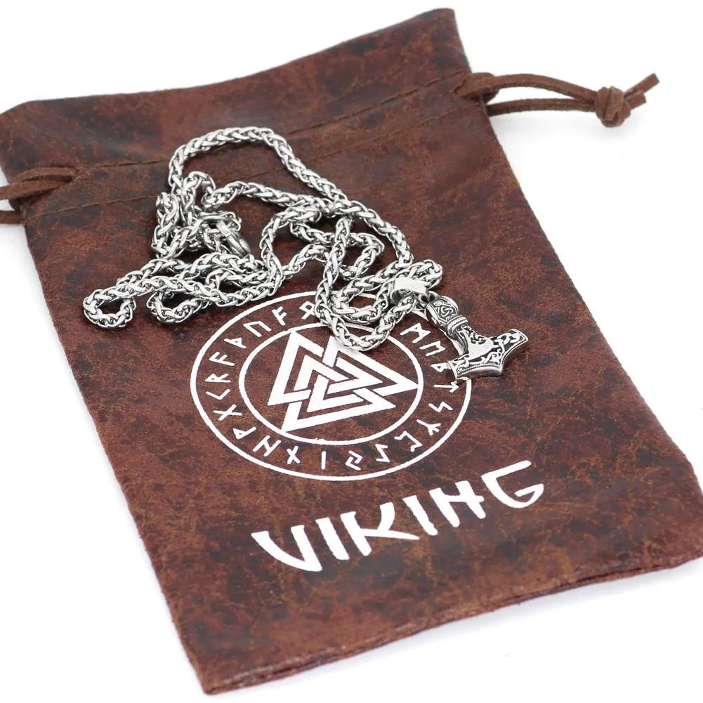 Small Mjolnir Necklace