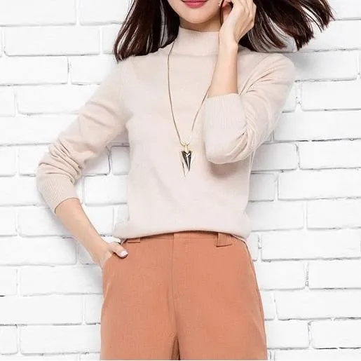 Solid Wool Sweater
