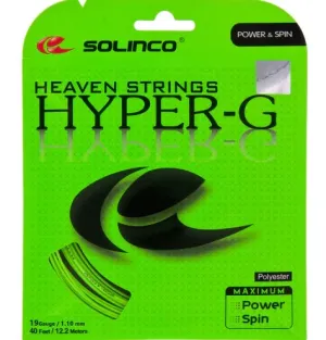 Solinco Hyper-G 19 Tennis String in Green