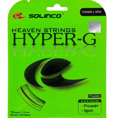 Solinco Hyper-G 19 Tennis String in Green