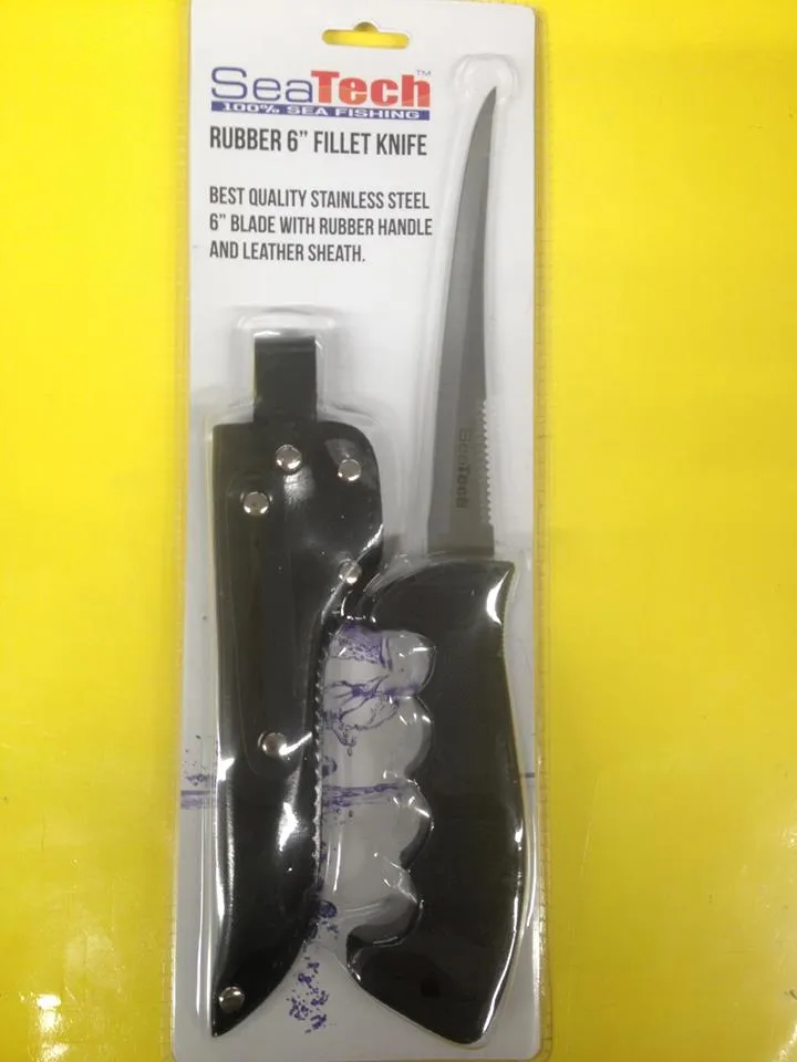 Storm Sea Tech 6in Rubber Fillet Knife