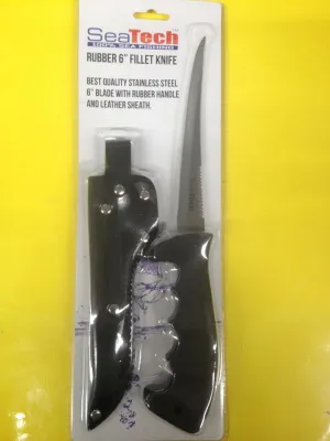 Storm Sea Tech 6in Rubber Fillet Knife
