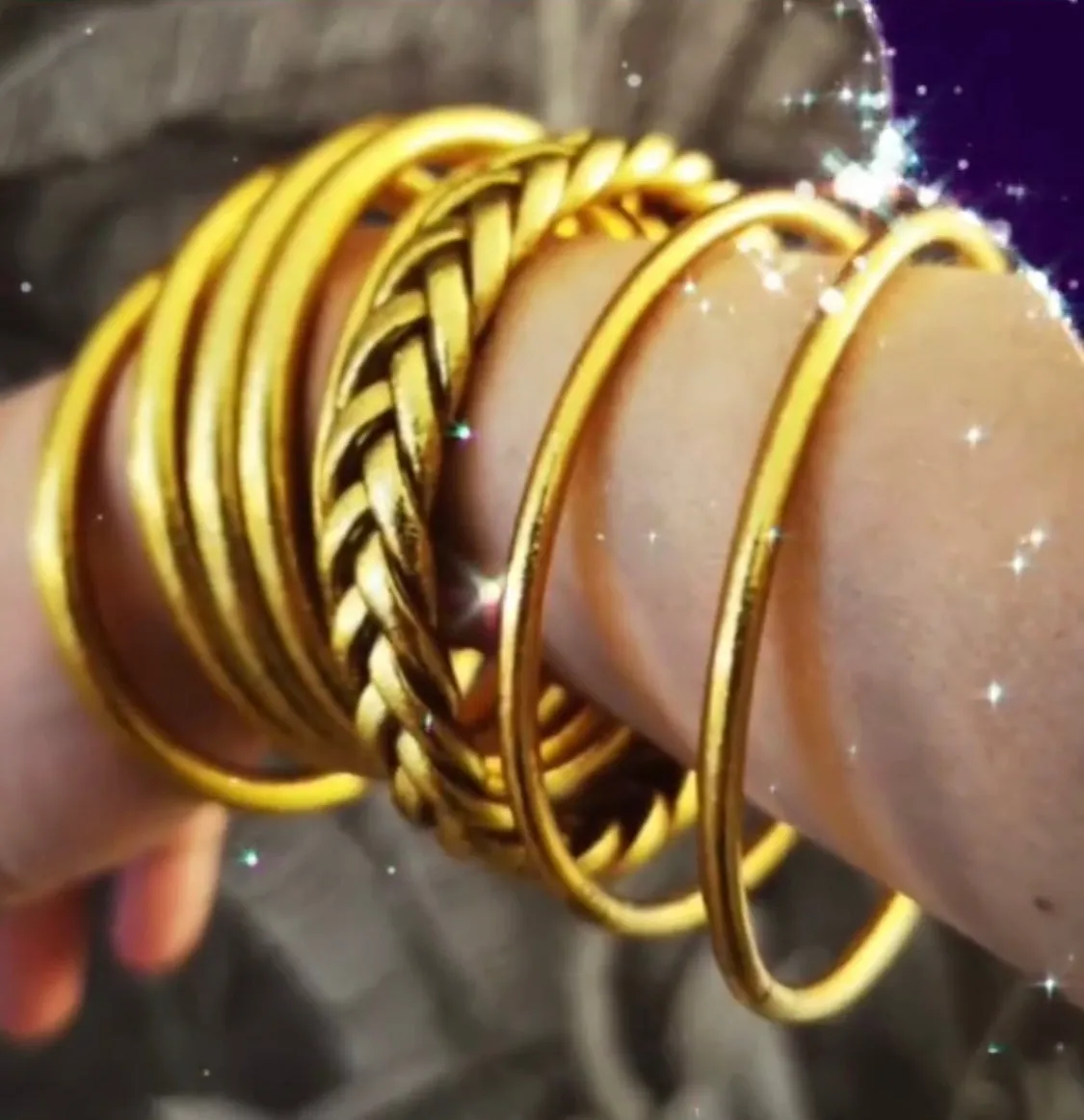 Summer Bless bracelet, braided (trenzada) thin & wide