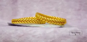 Summer Bless bracelet, braided (trenzada) thin & wide