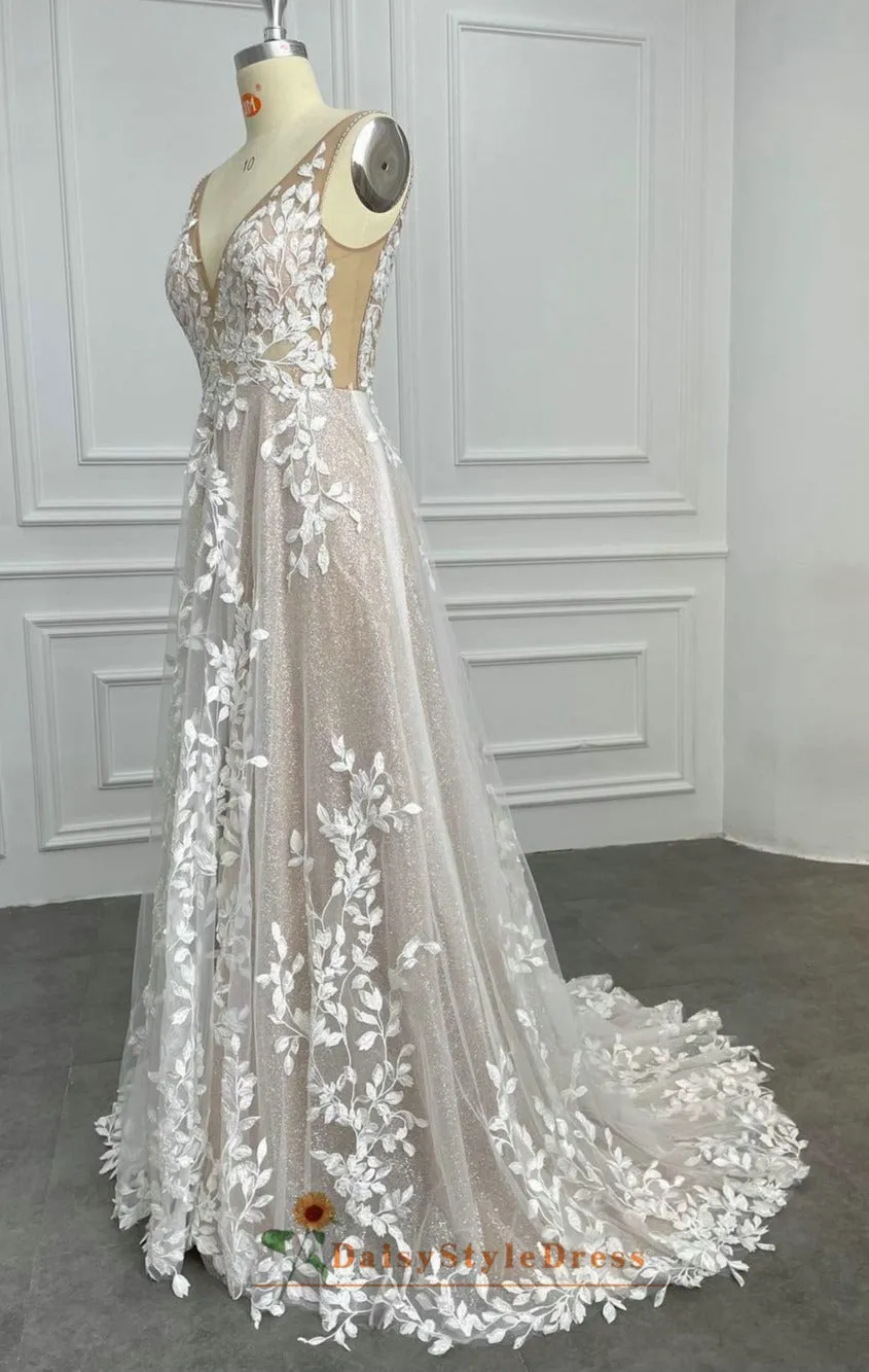 Summer Colorful Sparkle Sequin Wedding Dress