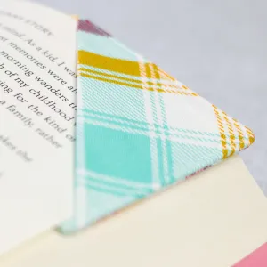Summer Plaid Bookmark
