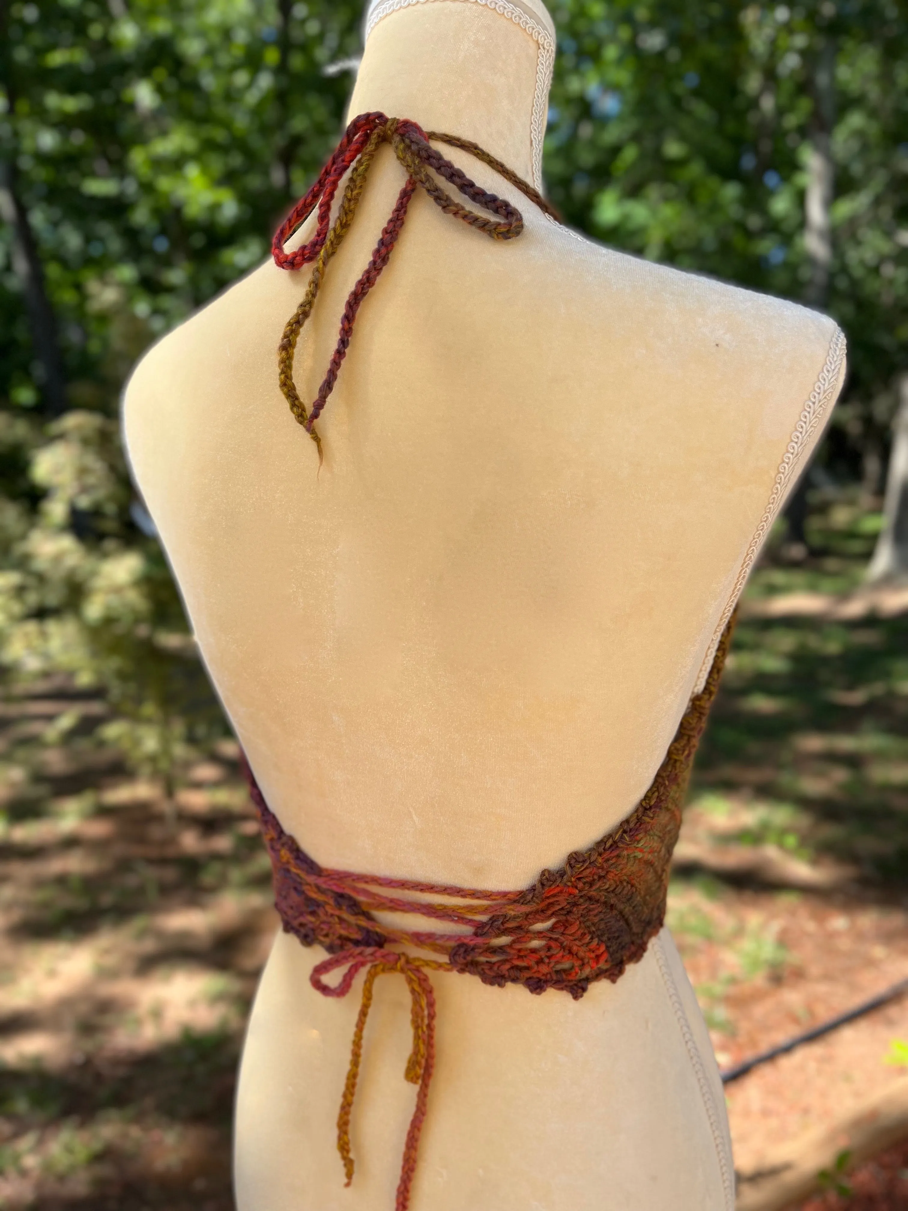 Sunburst Crop Top - Crochet Pattern