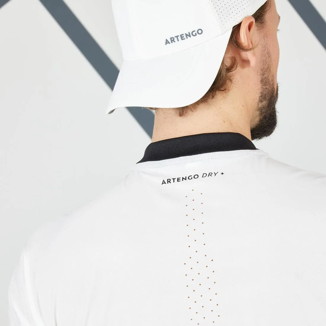 T-shirt tennis manches courtes Homme - ARTENGO DRY 