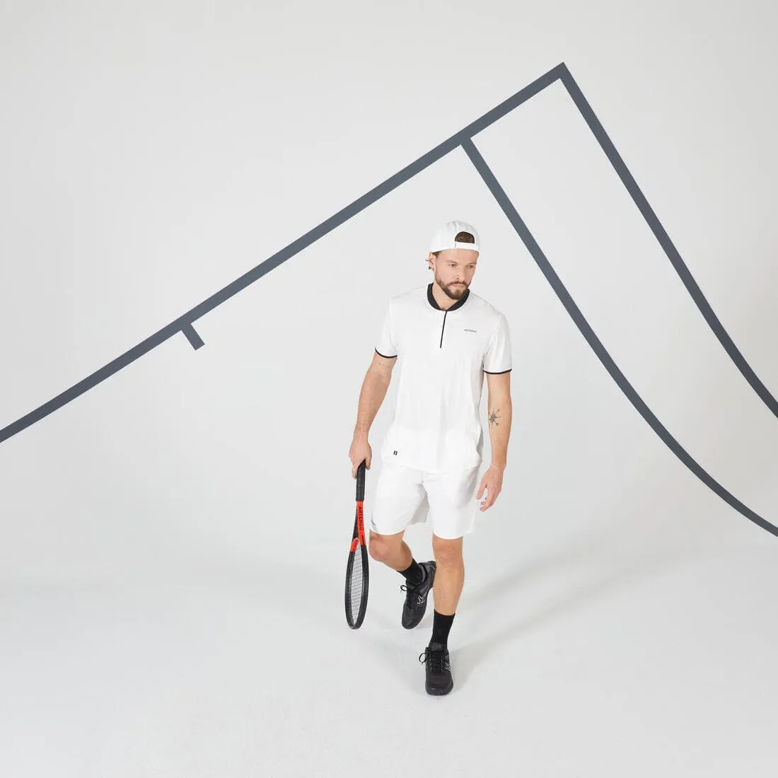 T-shirt tennis manches courtes Homme - ARTENGO DRY 