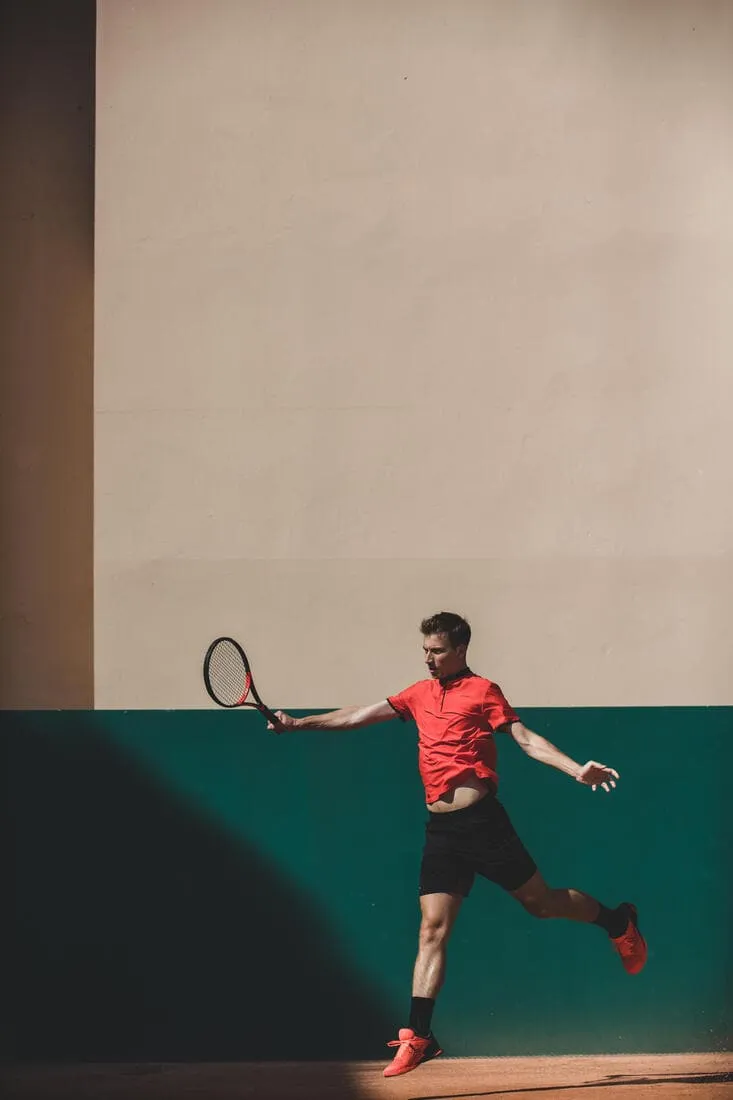 T-shirt tennis manches courtes Homme - ARTENGO DRY 