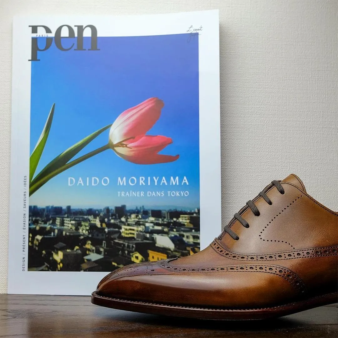 Tan Leather Cedarain Brogue Wingtip Oxfords - Work Edition