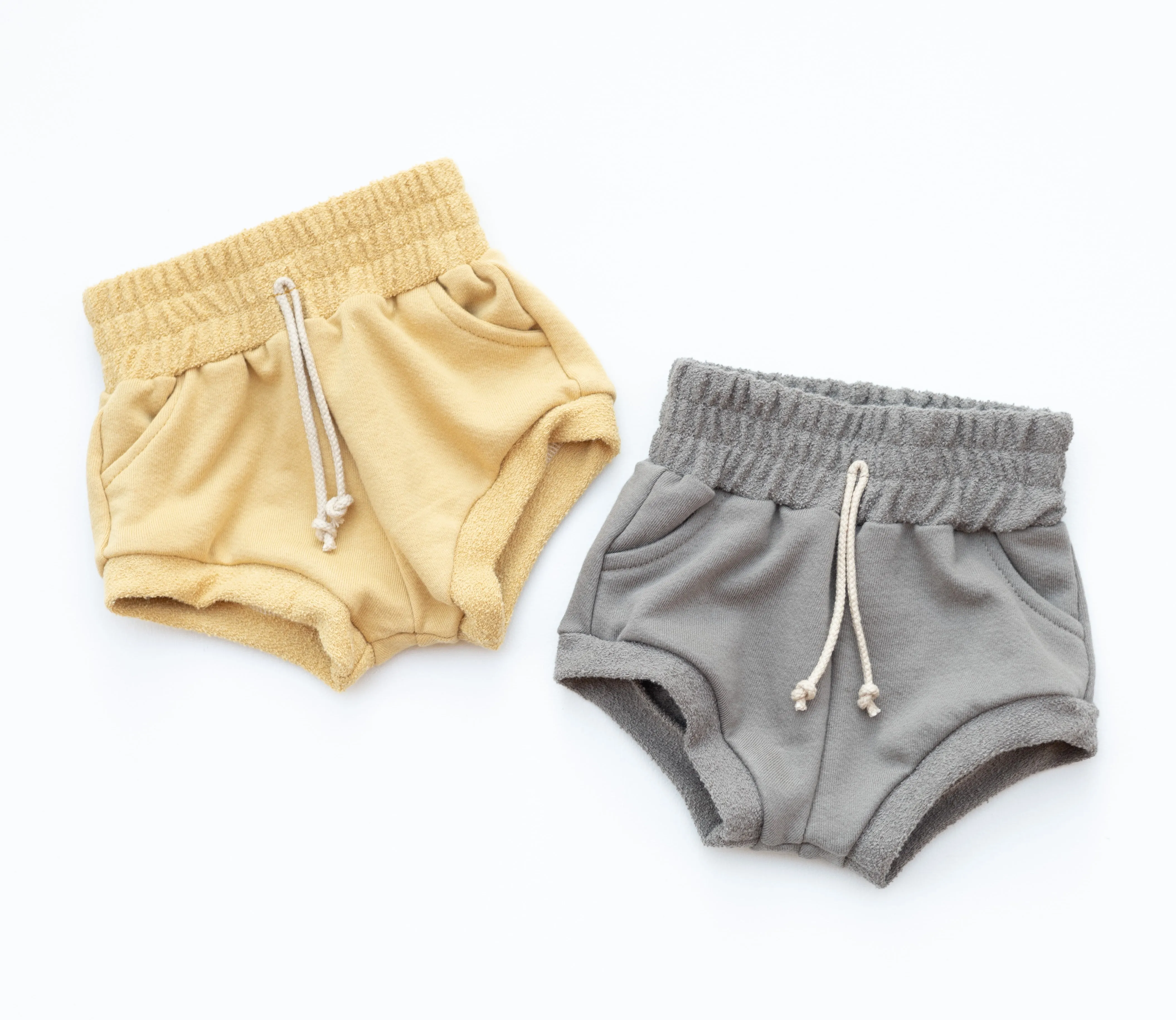 Taupe Organic Shorties