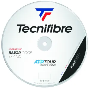 Tecnifibre Razor Code 17/1.25 Tennis String Reel (Blue)