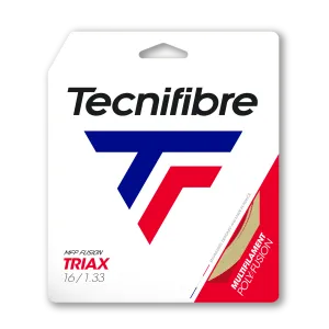 Tecnifibre Triax 17/1.28 Tennis String (Natural)