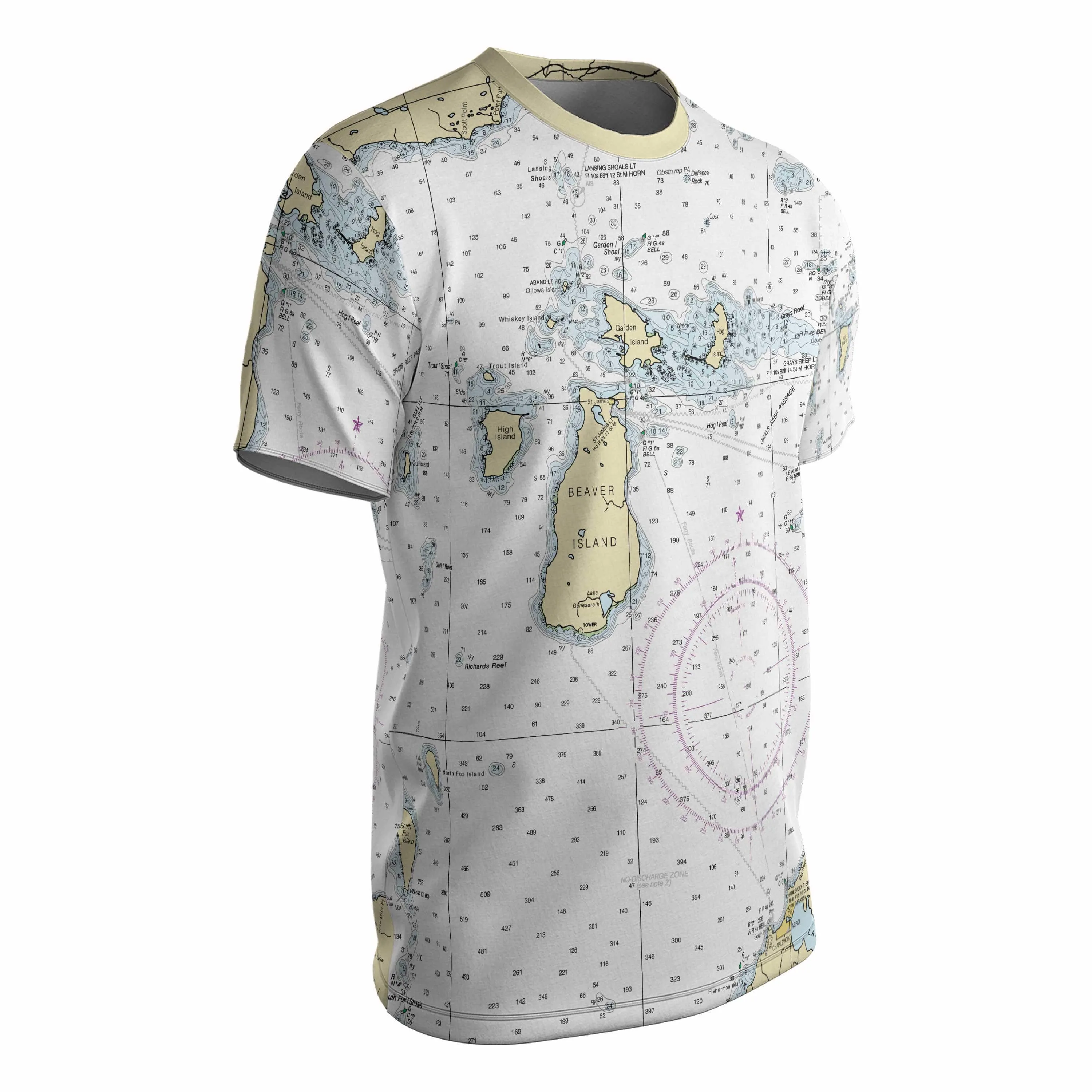 The Beaver Island Short Sleeve Performance Tee