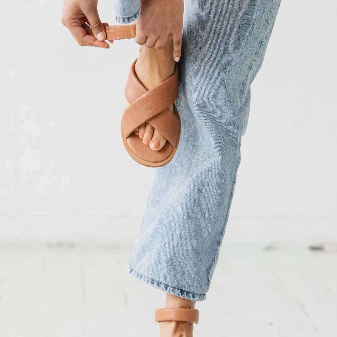 The Comfort Sandal [Cognac]