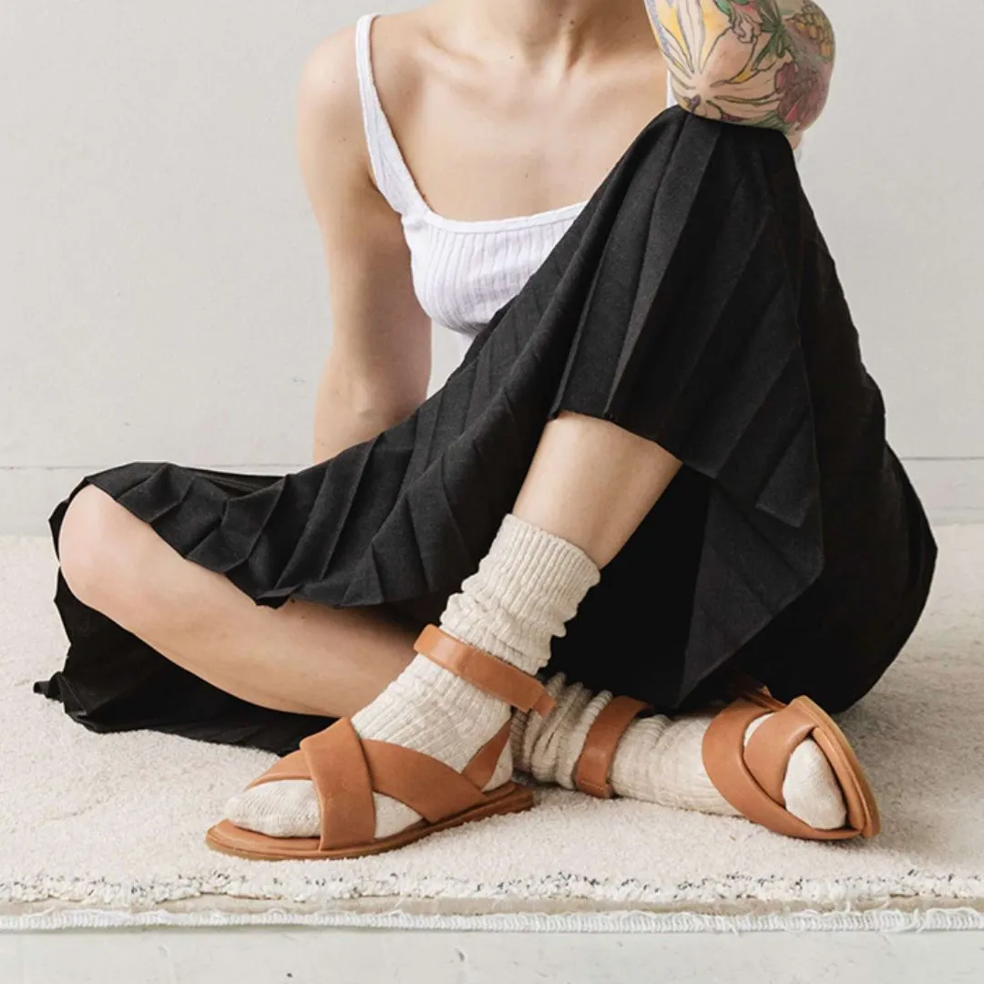 The Comfort Sandal [Cognac]