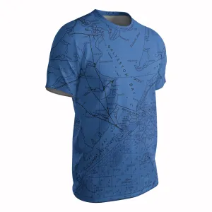 The Galveston Bay Cruiser Short Sleeve Performance Tee
