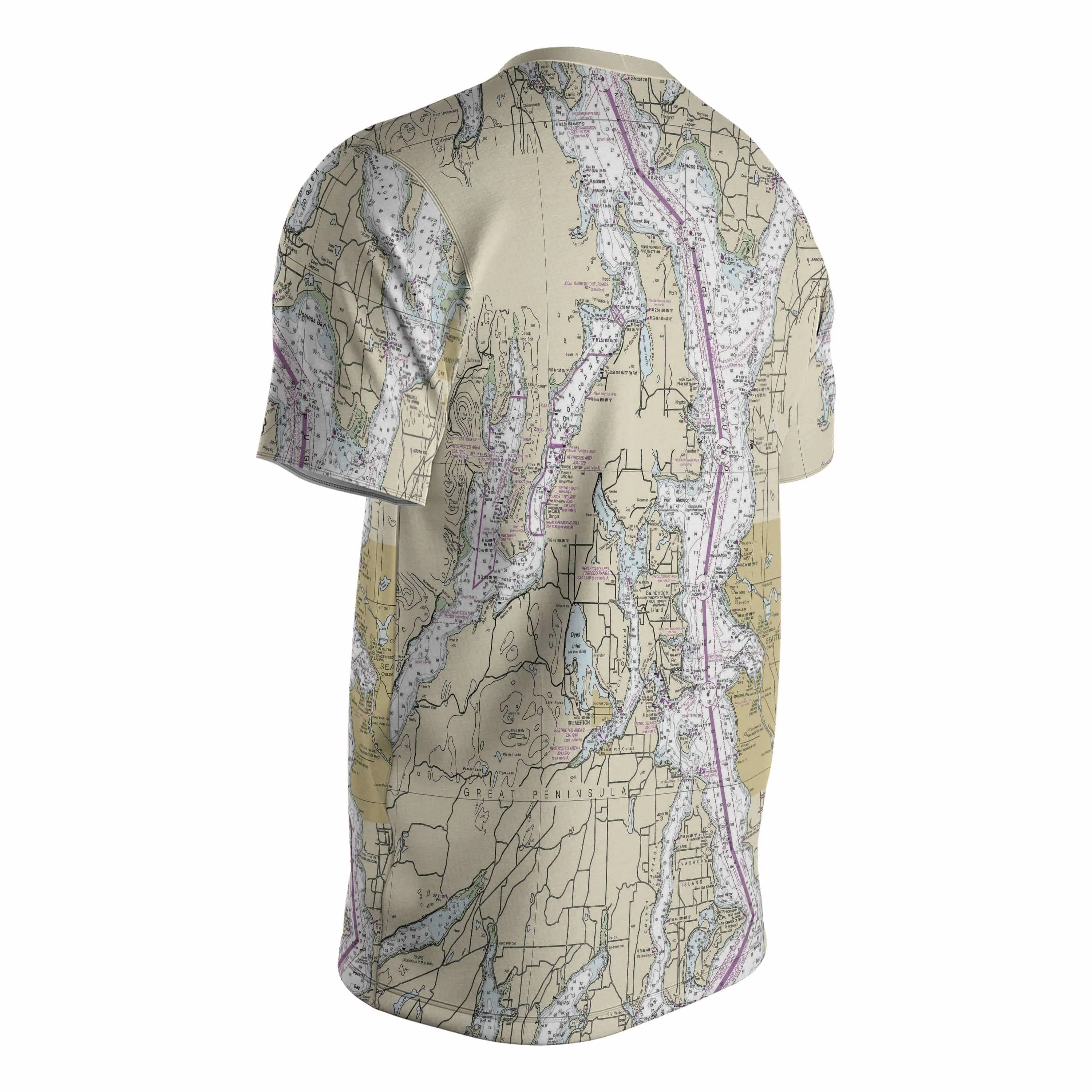 The Puget Sound Navigator Short Sleeve Performance Tee