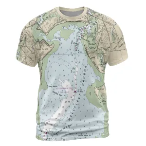 The Wellfleet to Barnstable Harbor Short Sleeve Performance Tee
