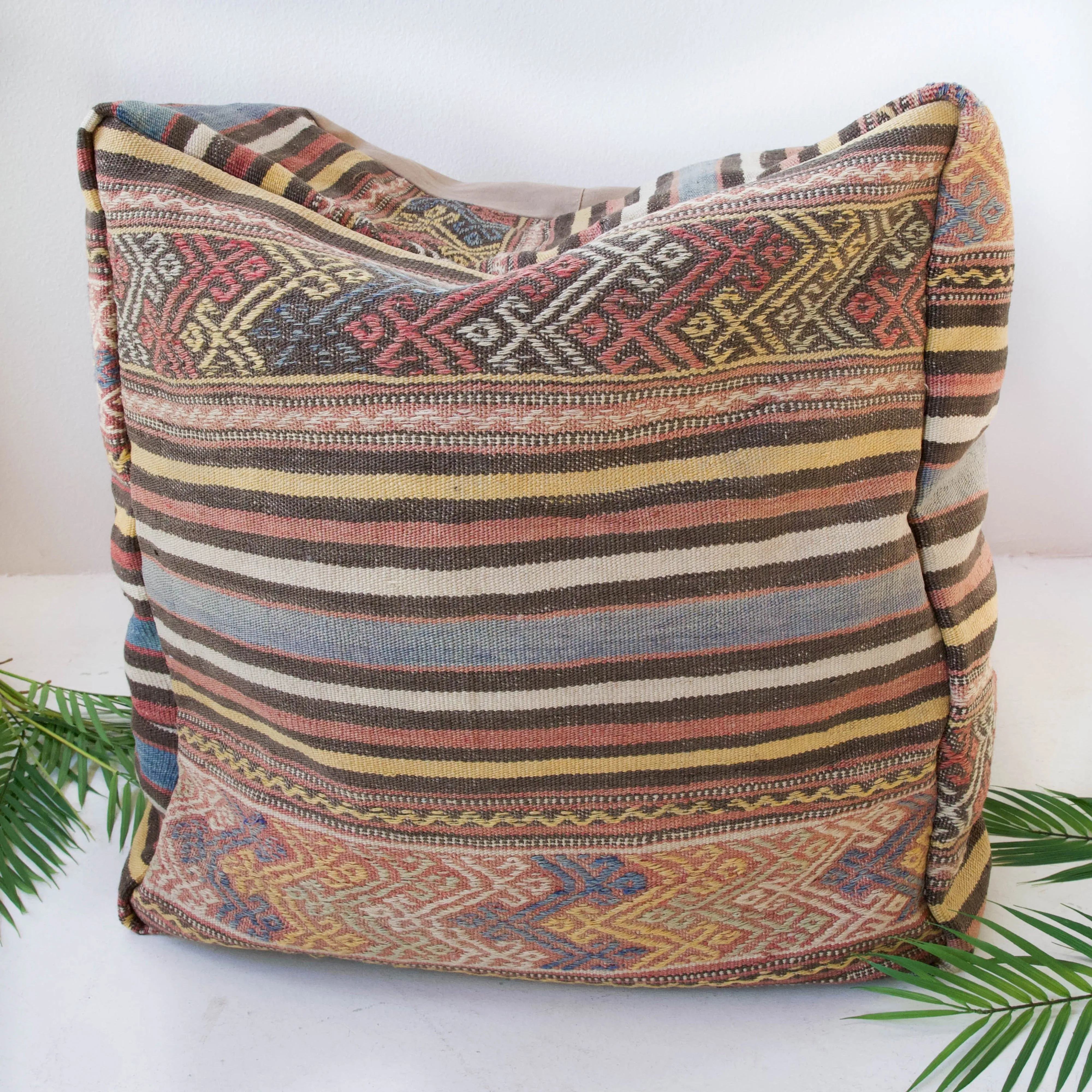 Turkish Kilim Floor Cushion