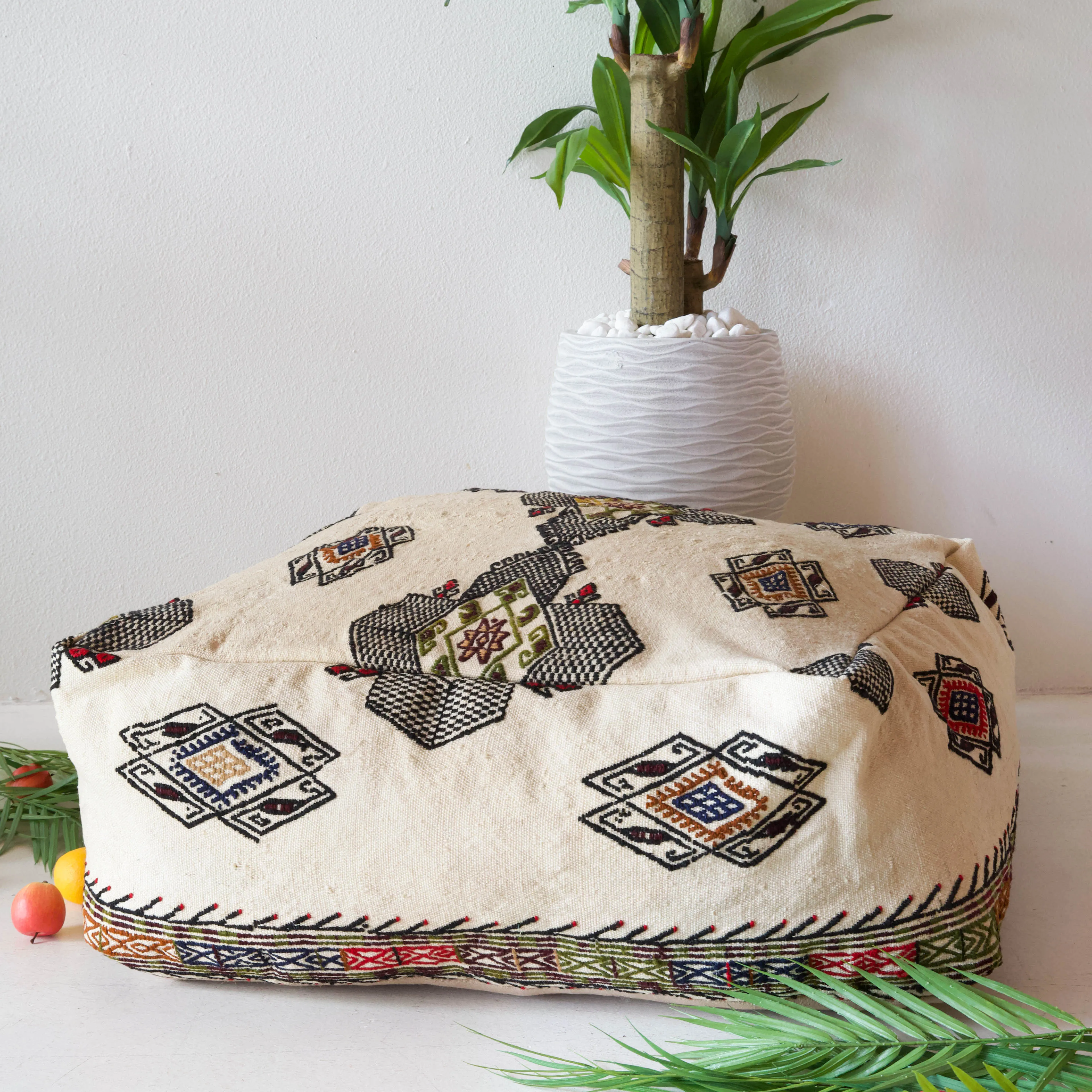 Turkish Kilim Floor Cushion