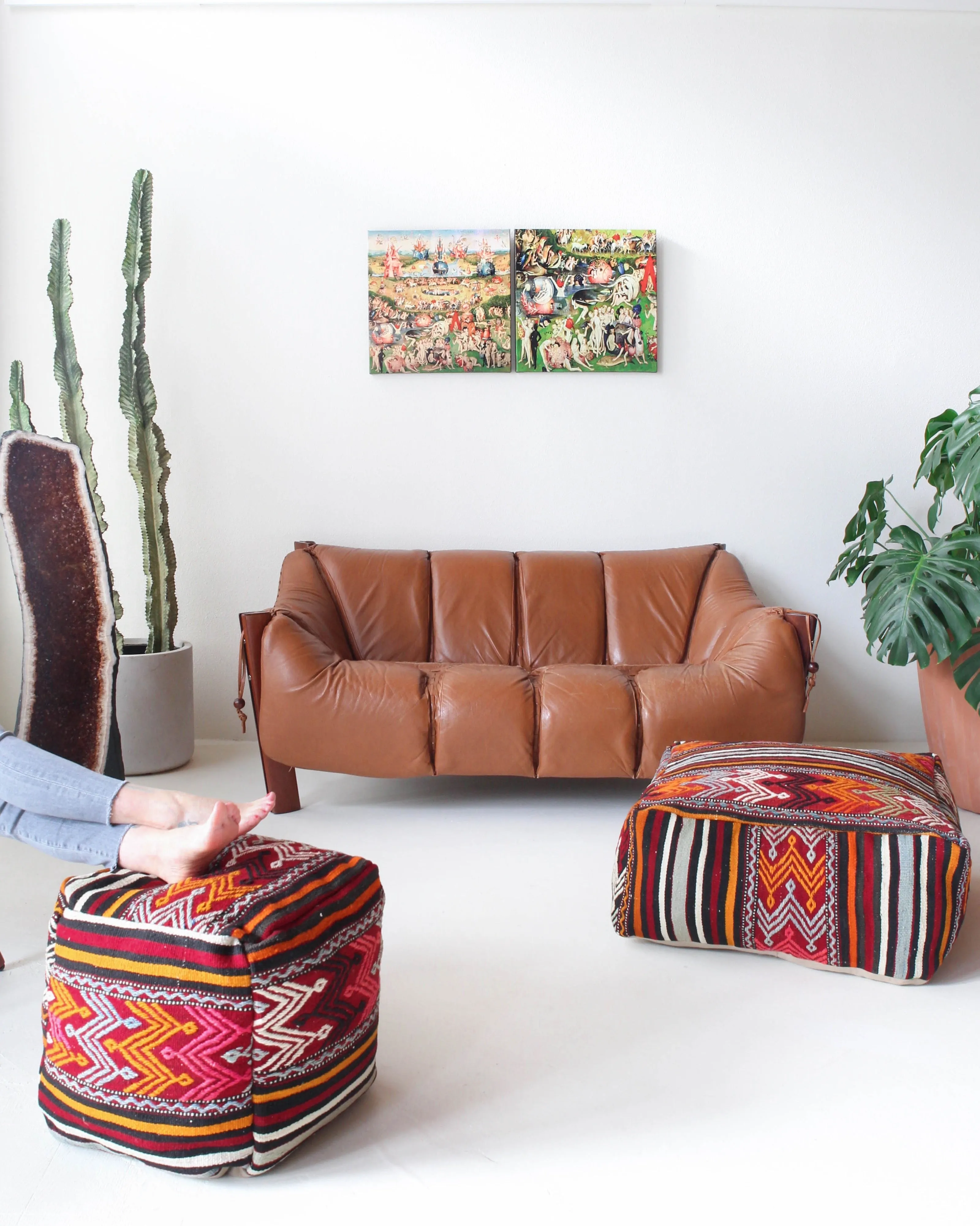 Turkish Kilim Floor Cushion
