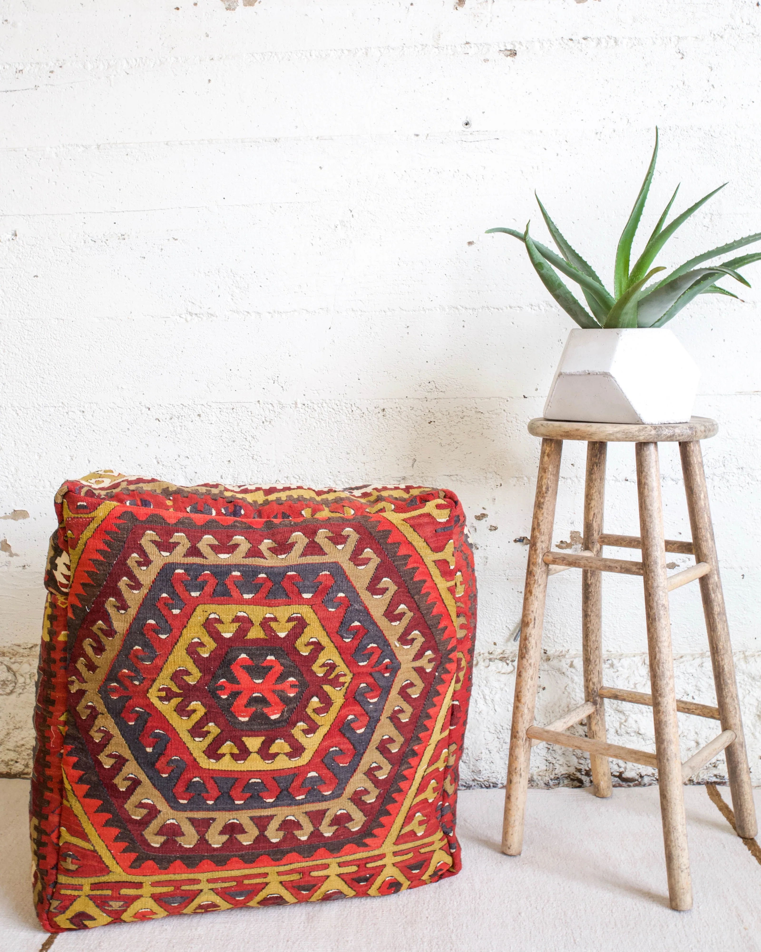 Turkish Kilim Floor Cushion