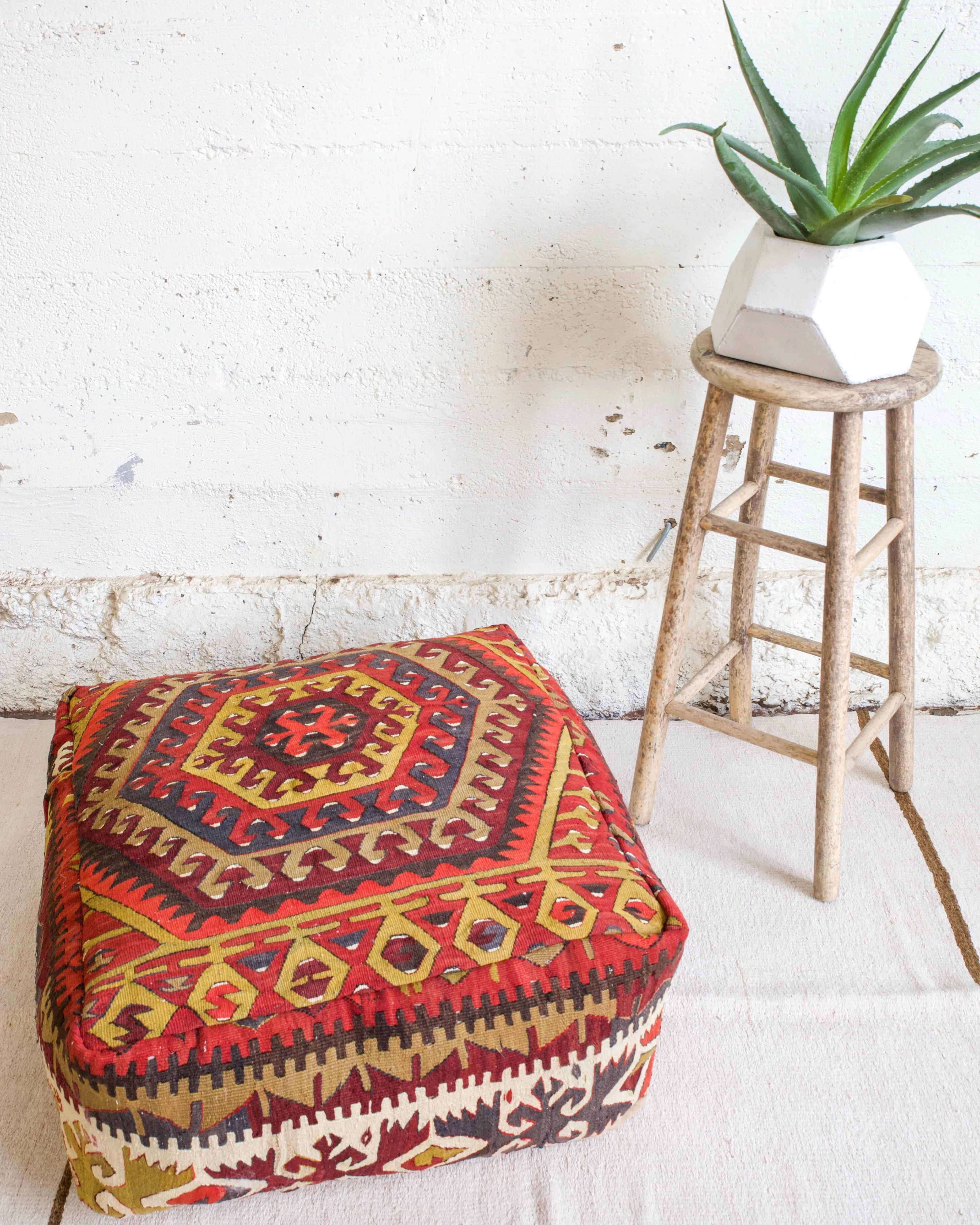 Turkish Kilim Floor Cushion