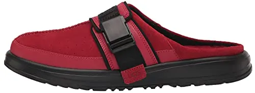 UGG Men's Kick IT Slide Slipper, Samba RED, 11