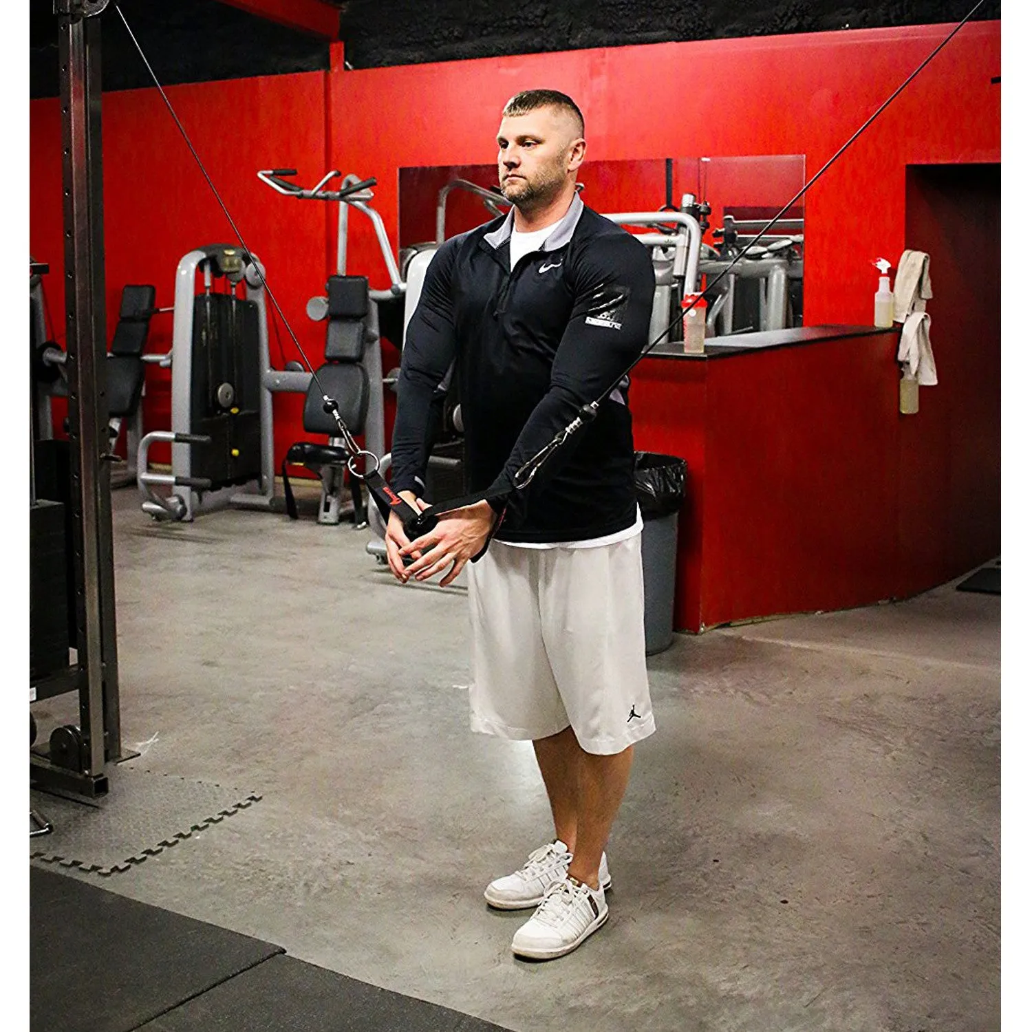 Ultra Heavy Duty Elite Exercise Handles Red