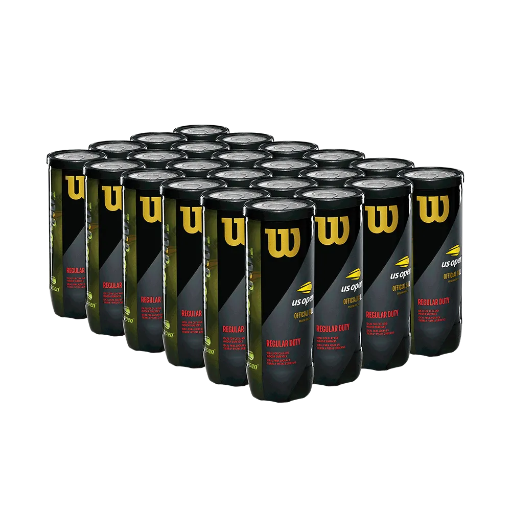 US Open Regular Duty 3 Ball Can (24 Pack)