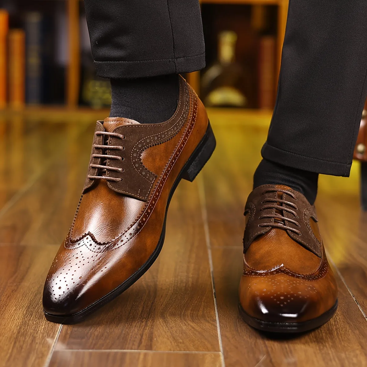 Veneto Two-Tone Brogues