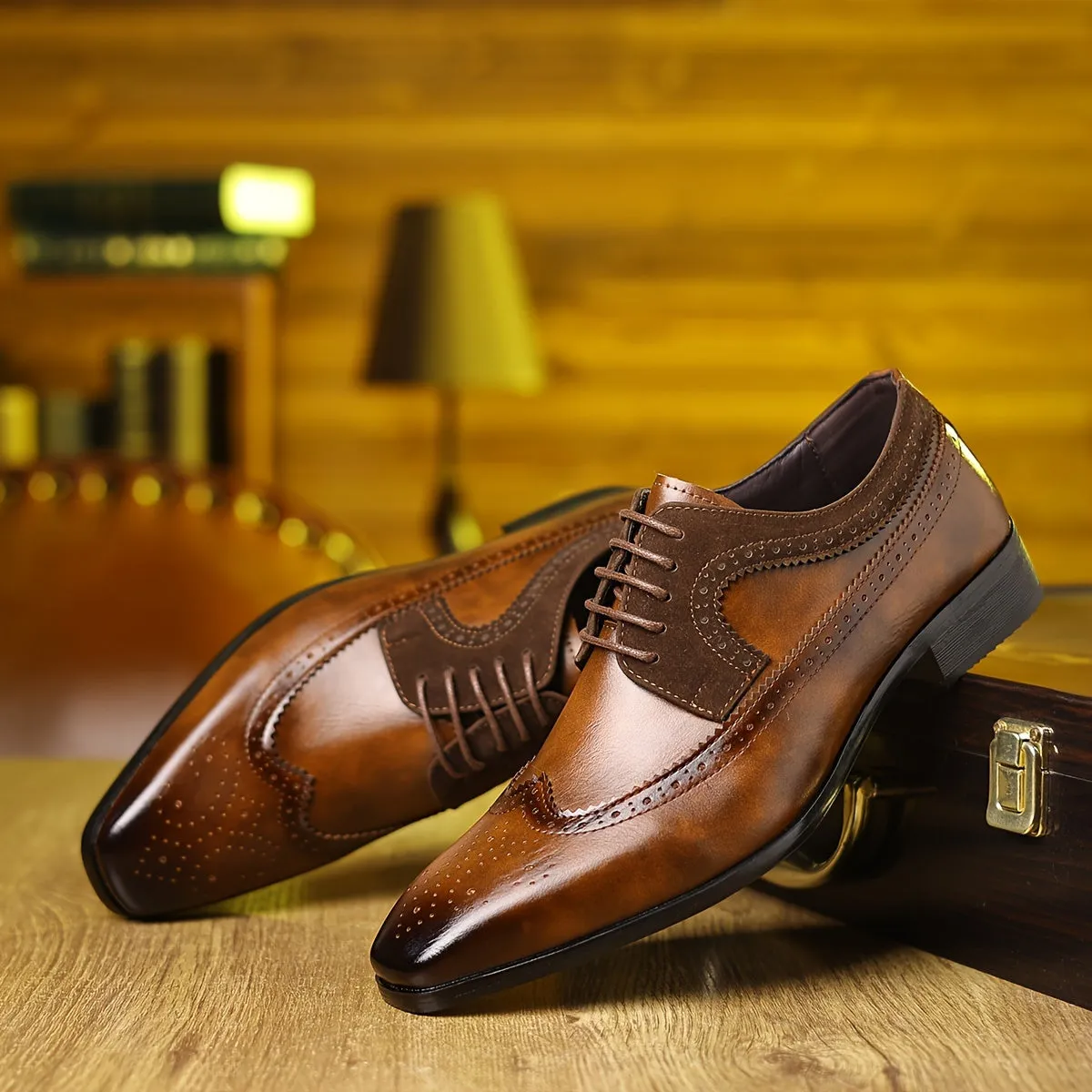 Veneto Two-Tone Brogues