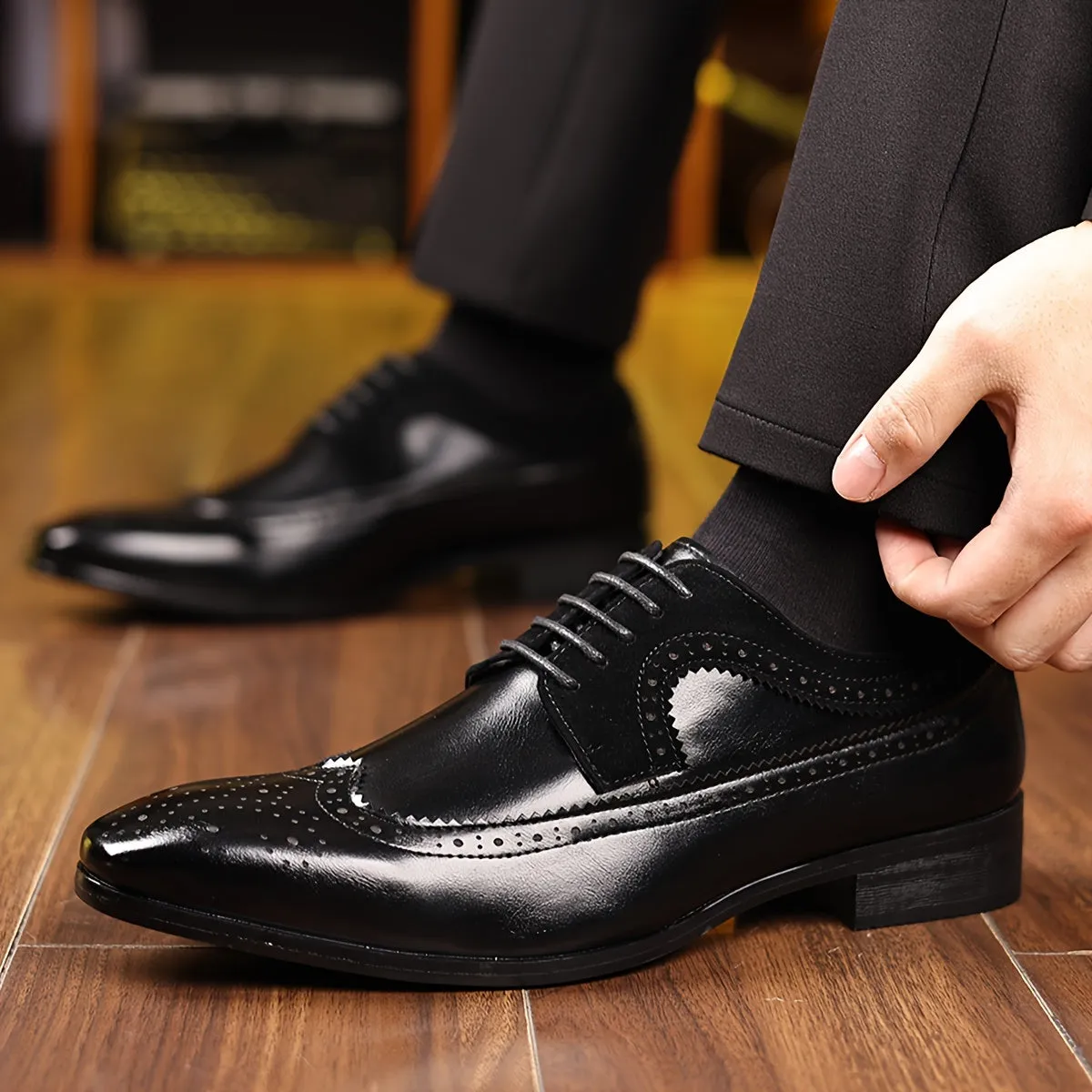 Veneto Two-Tone Brogues