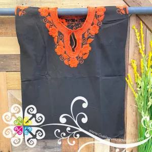 Vine Flower Women Embroider Top