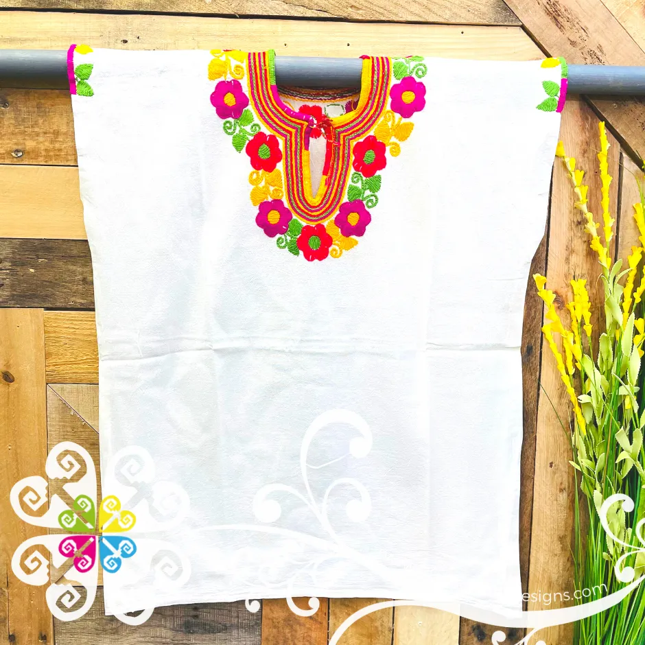 Vine Flower Women Embroider Top