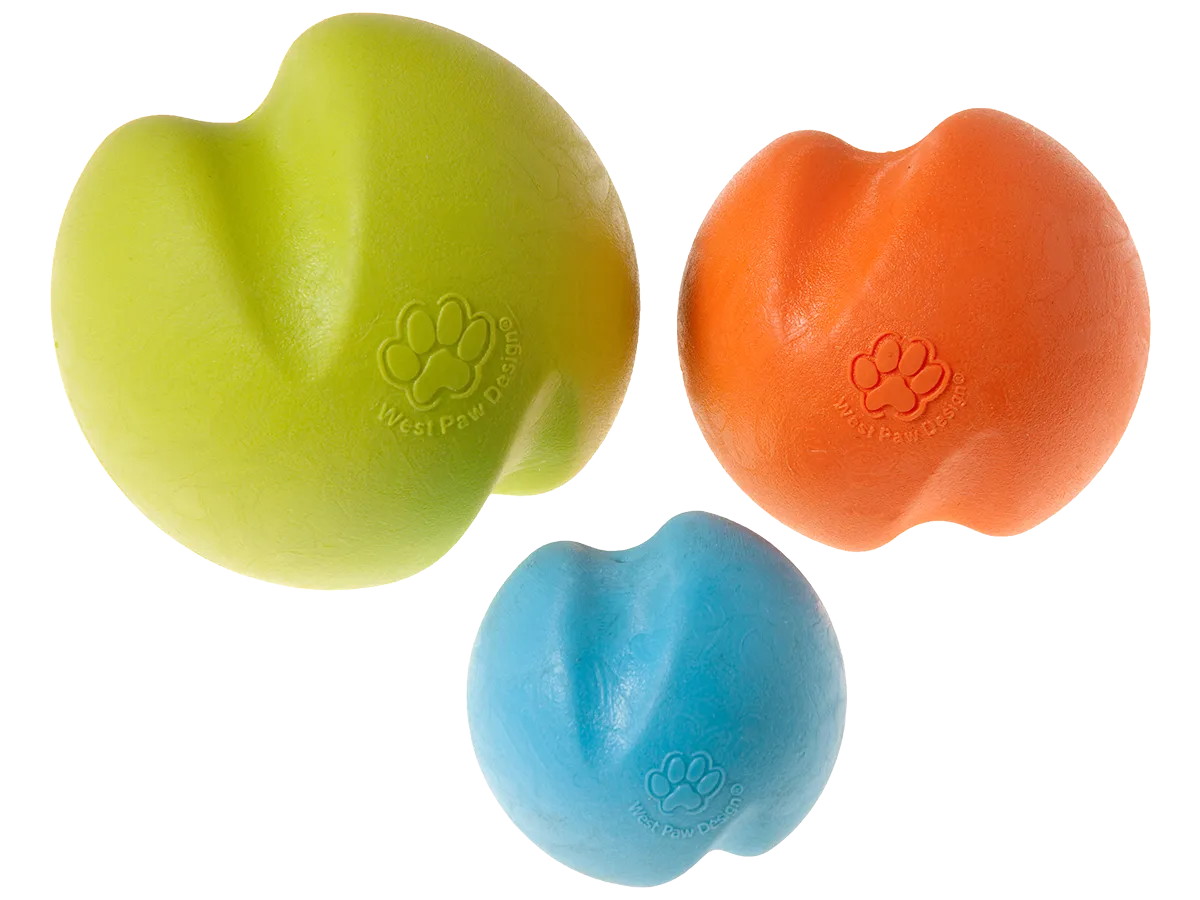 West Paw - Jive® Dog Toy Ball for Chew, and Fetch