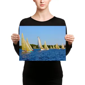 WH-15s Racing, "Cat on the Course", Canvas Prints