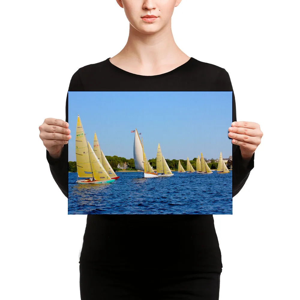 WH-15s Racing, "Cat on the Course", Canvas Prints