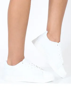 White Shell Toe Trainers - Jordan