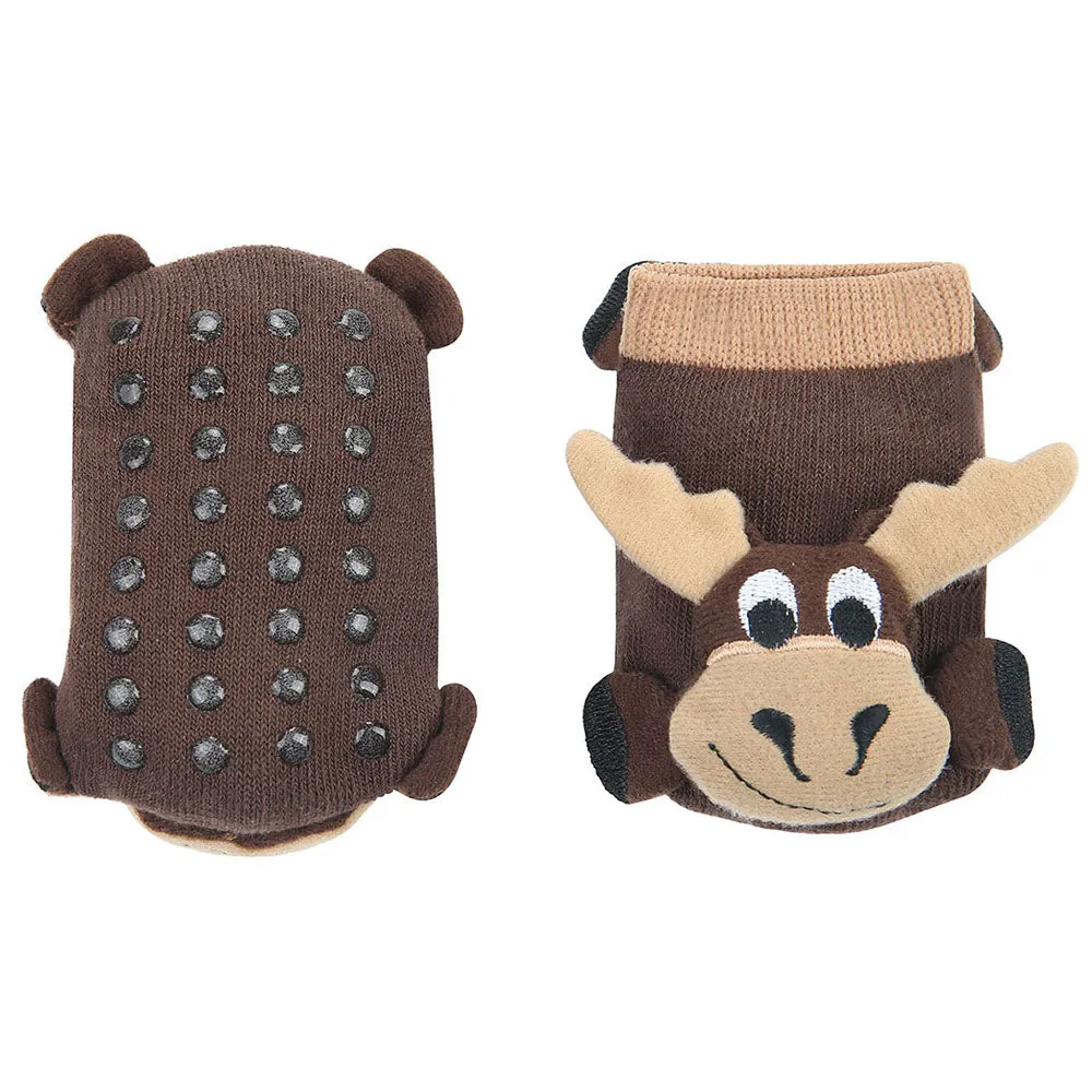Wild Habitat Baby Non-Slip socks-Moose Pattern