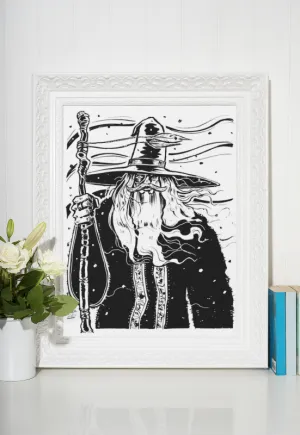 Wizard Gallery Canvas Art Print