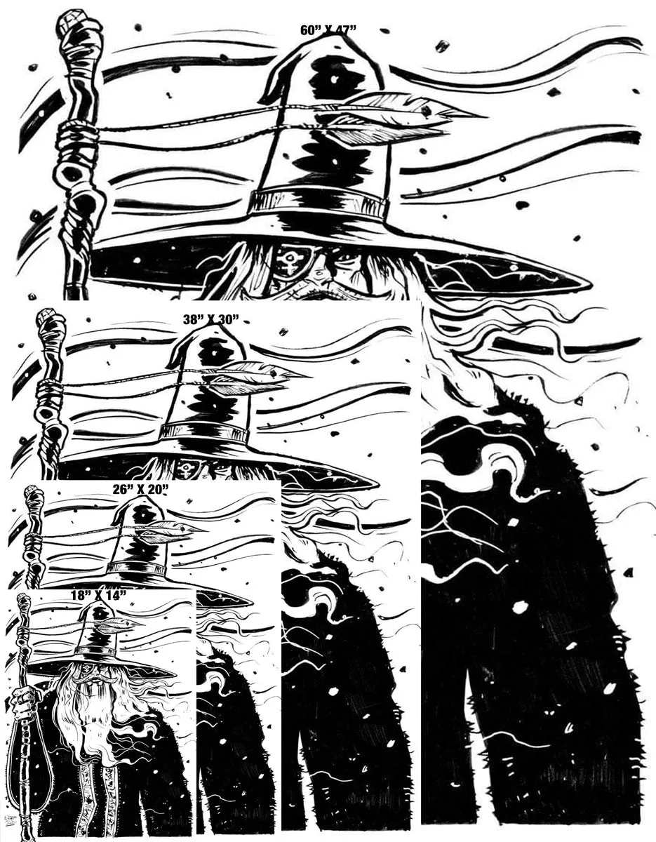 Wizard Gallery Canvas Art Print