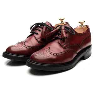 Women's 'Esme' Burgundy Leather Brogues UK 6.5 D