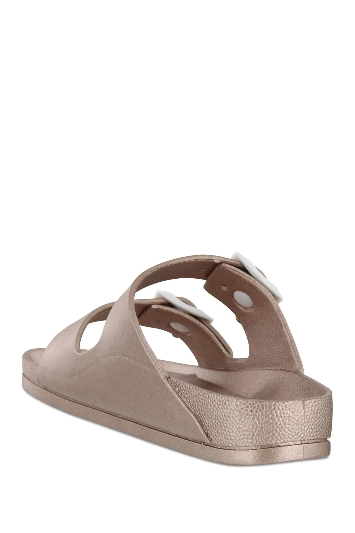Women's Jasmin Dual Buckle Sandal by Mia in Rose Gold, Sz 10! Nordstrom Item!