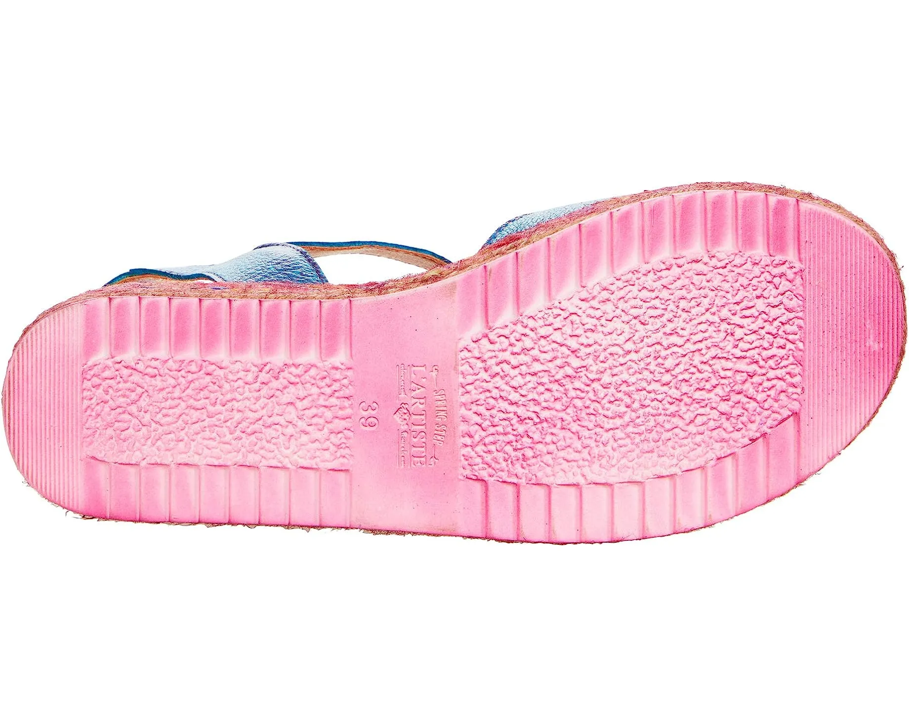 Women's L'Artiste | Tempest Hand Painted Sandal | Blue Multi