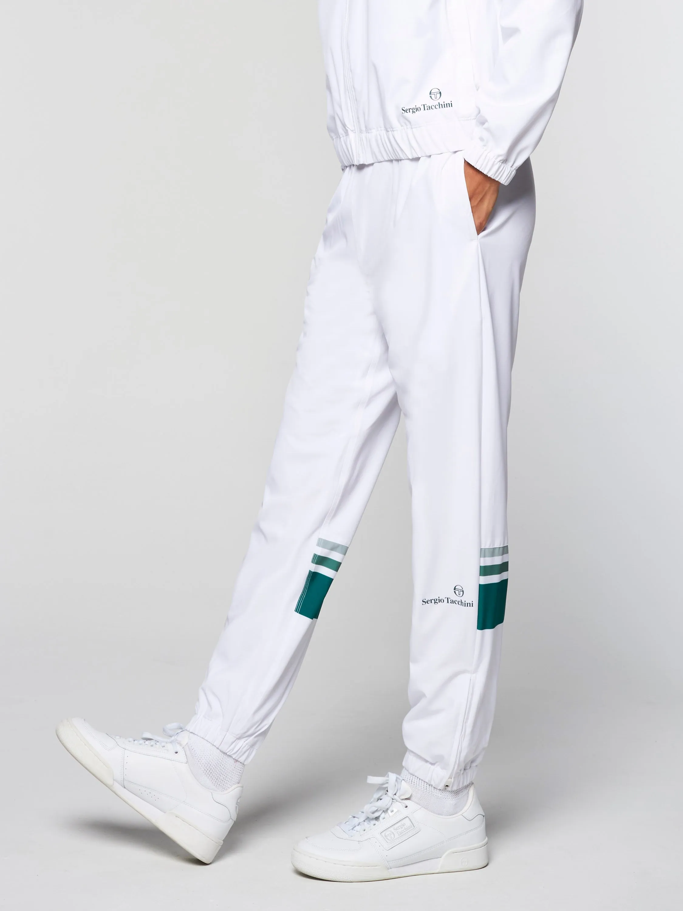 Women's Monza Tennis Pant- Brilliant White