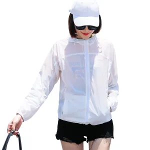 Women's Nylon Breathable Lightweight UPF 50  Jacket