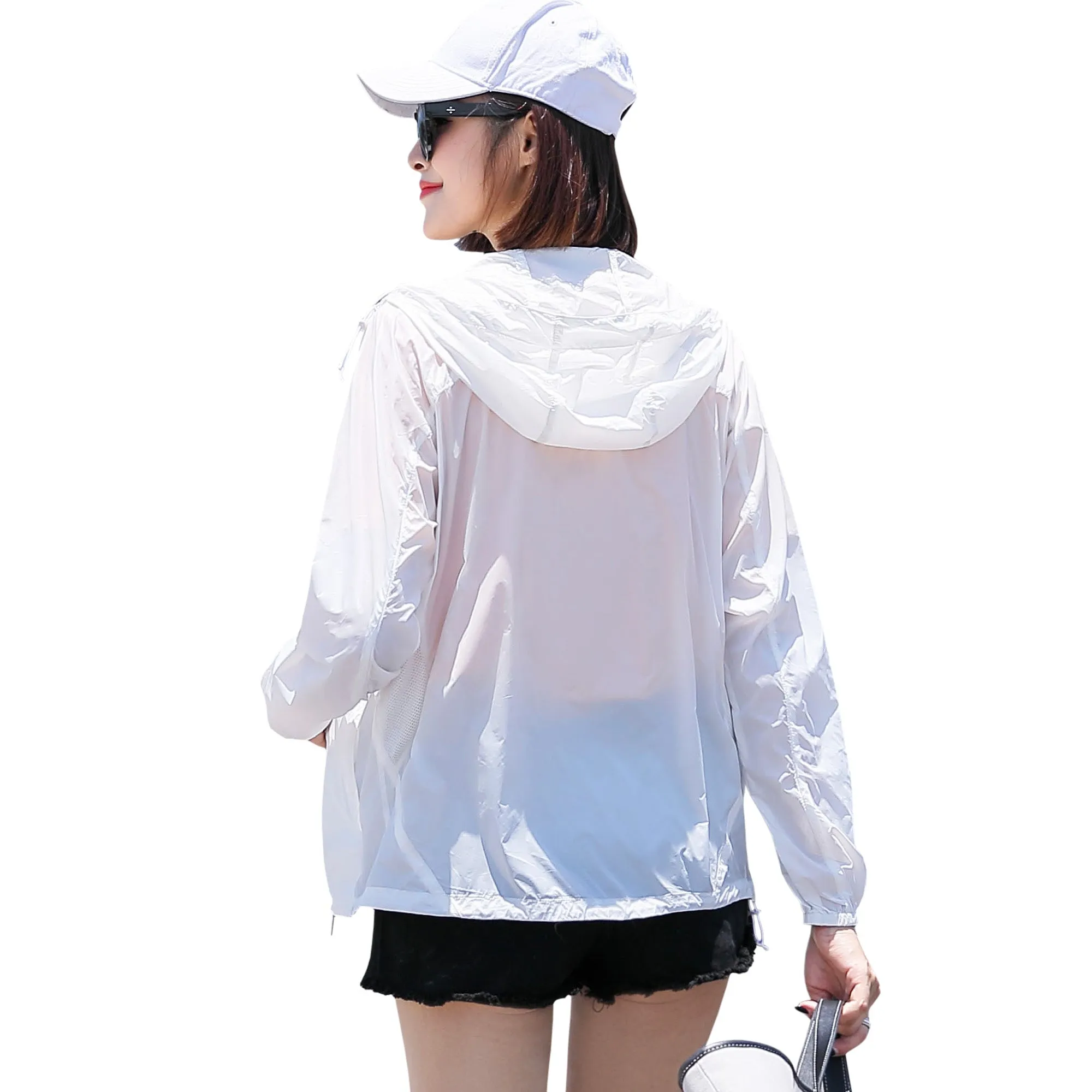 Women's Nylon Breathable Lightweight UPF 50  Jacket